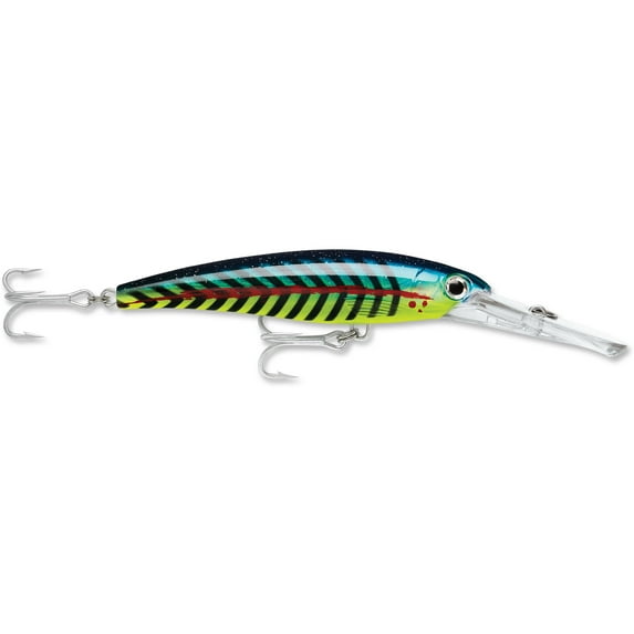 Rapala X-Rap Magnum 10 Fishing Lure - Lime Light UV - 10 Ft. Running Depth