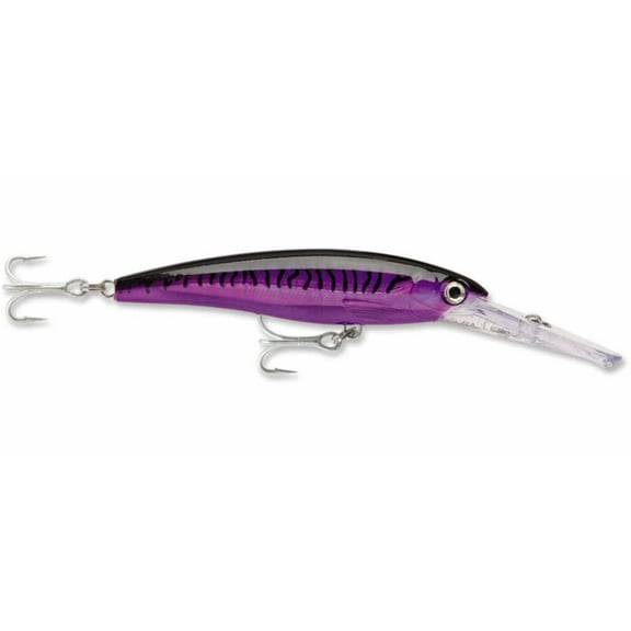 Rapala X-Rap Magnum 40 Trolling Lure, Deep Diver, 7", 3-3/8oz, Purple Mackerel