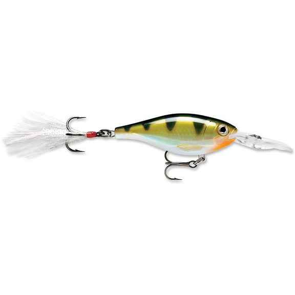 Rapala X-Rap Shad 06 Crankbait Fishing Lure 2.5" 5/16oz Yellow Perch