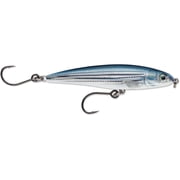 Rapala X-Rap Twitchin  Minnow 10 Mullet Fishing Lure with VMC Coastal Black Hooks