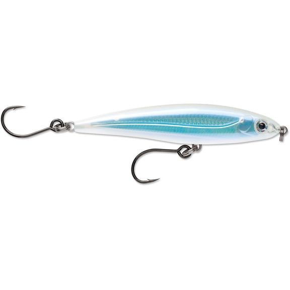 Rapala X-Rap Twitchin' Minnow Fishing Lure, 4" 1/2oz Albino Shiner