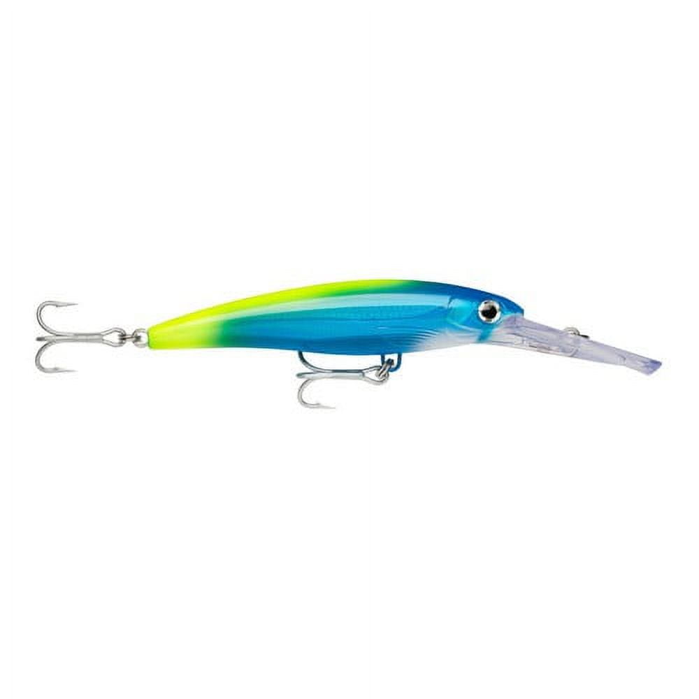 Rapala X-Rap Magnum 40 Trolling Lure, Deep Diver, 7", 3 3/8oz, Yellow Fusilier UV