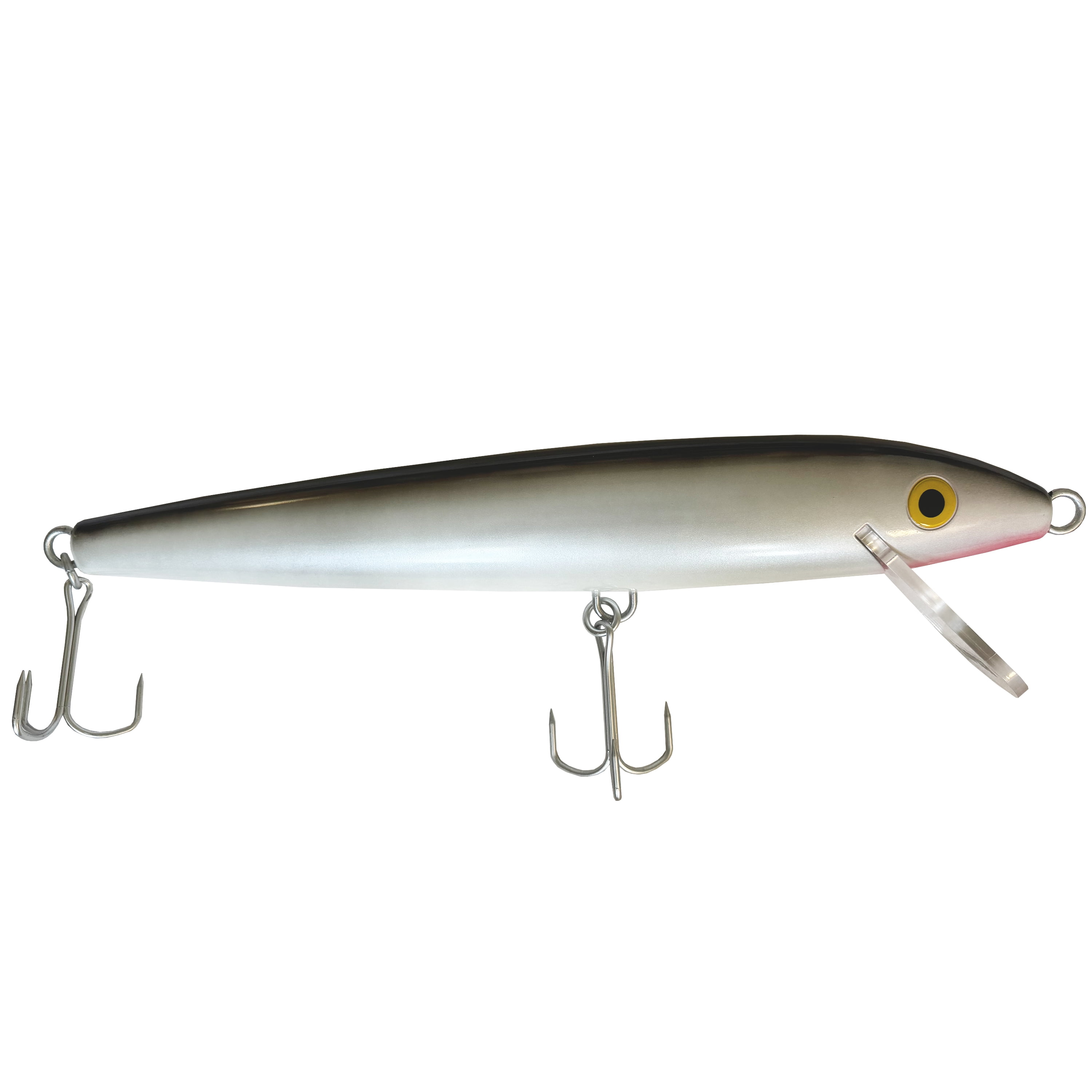 Rapala's 24.5 Giant Fishing Lure, Dcor, Silver Black, 2.5 lbs