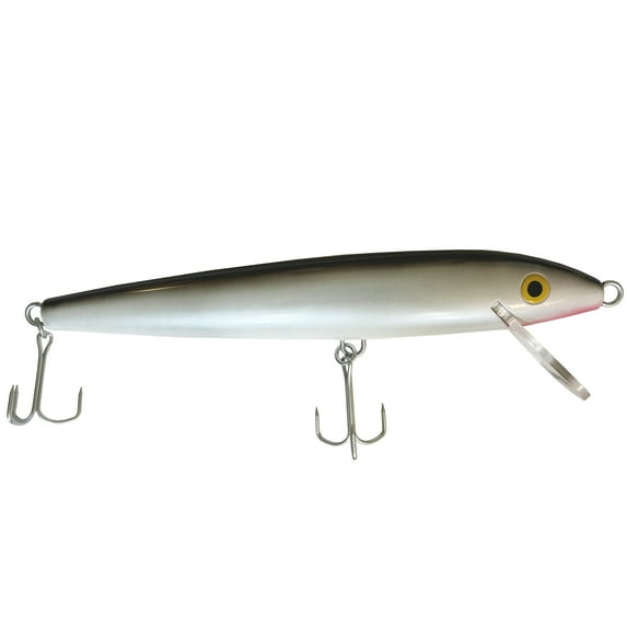 Rapala's 24.5” Giant Fishing Lure, Décor, Silver Black, 2.5 lbs
