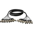 thumbnail image 1 of Rapco FFS-8M-50 8 Channel Pro Series Snake Fan-Fan - 50 ft., 1 of 1
