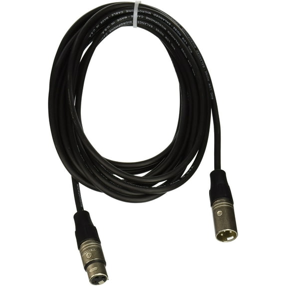 Rapco N1M120 Stage Series Microphone Cable Neutrik Nc