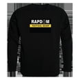thumbnail image 1 of Rapdom Graphic Crew Neck Sweatshirt, Black - 2X, 1 of 1