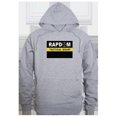 thumbnail image 1 of Rapdom Graphic Pullover Hoodie, Heather Grey - 2X, 1 of 1