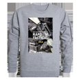 thumbnail image 1 of Rapdom2 Graphic Crew Neck Sweatshirt, Heather Grey - Large, 1 of 1