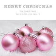 thumbnail image 1 of Rapeiae Christmas Balls Ornaments, 24 Pcs 1.18 Inch Christmas Tree Decorations for Xmas Tree Hanging, Shatterproof Ball Ornaments for Festival Home Party Decor, 1 of 7