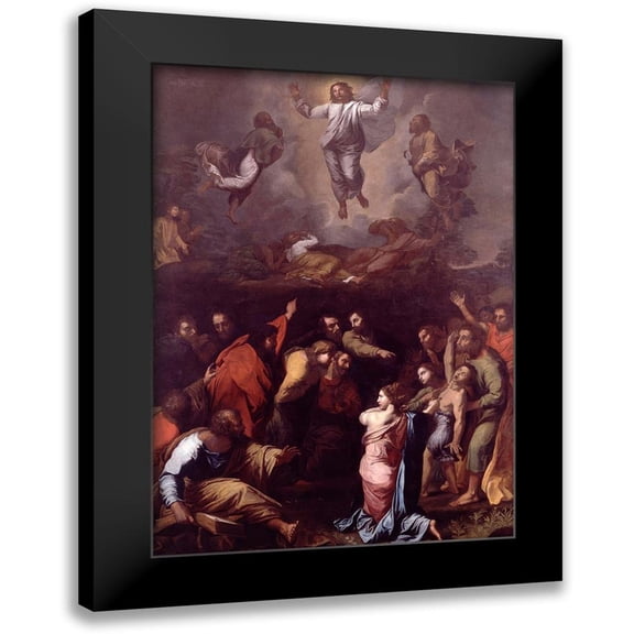 Raphael 11x14 Black Modern Framed Museum Art Print Titled - The Transfiguration