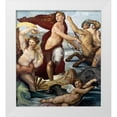 thumbnail image 1 of Raphael 12x13 White Modern Wood Framed Museum Art Print Titled - Triumph Of Galatea Detail, 1 of 4