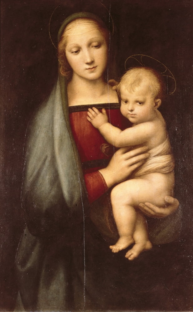 Raphael (1483-1520) Canvas Art - (18 x 24)