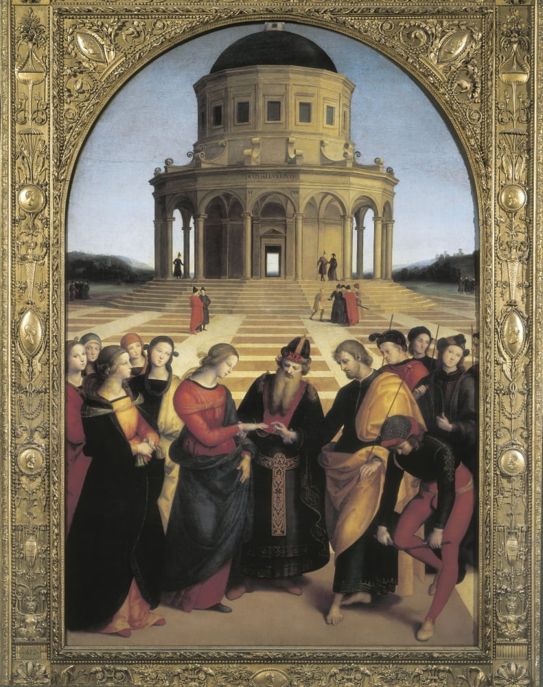 Raphael (1483-1520) Canvas Art - (24 x 36)