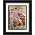 thumbnail image 1 of Raphael 2x Matted 20x24 Black Ornate Framed Art Print 'Justinian Presenting the Pandects to Trebonianus', 1 of 2