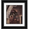 thumbnail image 1 of Raphael 2x Matted 20x24 Black Ornate Framed Art Print 'The Liberation of St Peter [detail: 1]', 1 of 2