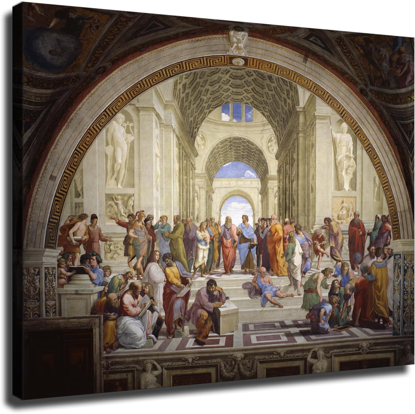Raphael Athens School Renaissance Painting Classical Poster Decorative ...