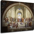 thumbnail image 1 of Raphael Athens School Renaissance Painting Classical Poster Decorative Painting Bedroom Office Bathroom Decorative Painting HD Picture Printing Canvas Art Gift (No-Framed,08×10inch), 1 of 6