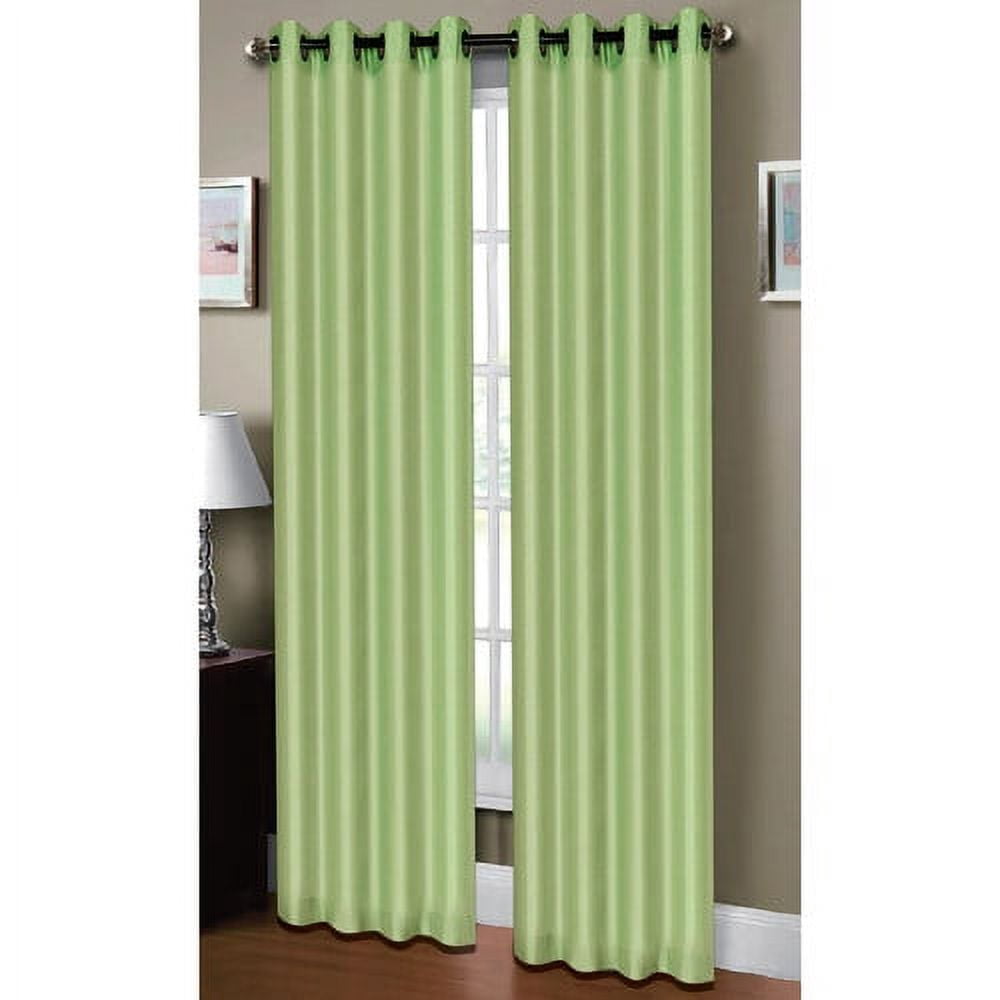 Raphael Heathered Faux Linen Extra Wide Grommet Curtain Panels