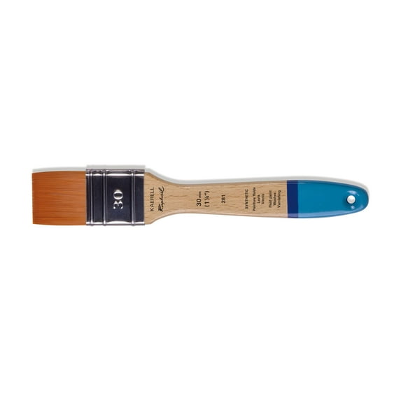 Raphael Kaerell Flat Varnishing Brush, Flat Kaerell Size 30 (1-1/4")