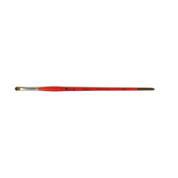 Raphael Kaerell Long Handle Oil & Acrylic Brush, Filbert, Size 6