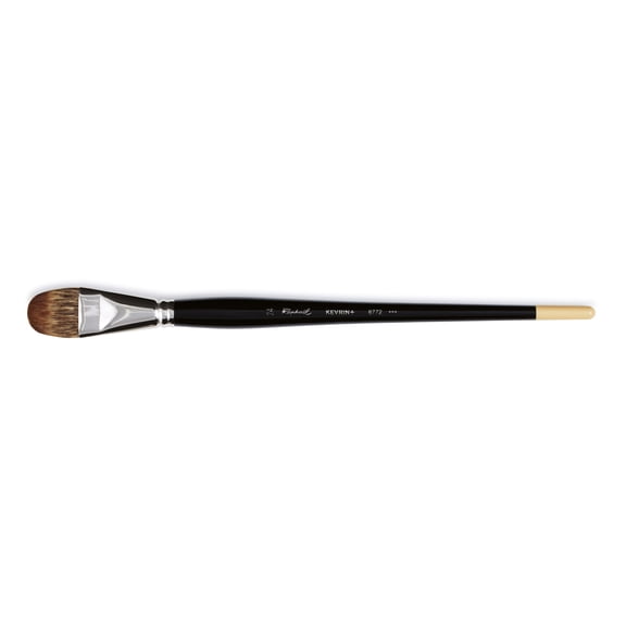 Raphael Kevrin+ Synthetic Natural Hair Blend Brush, Filbert, Size 24