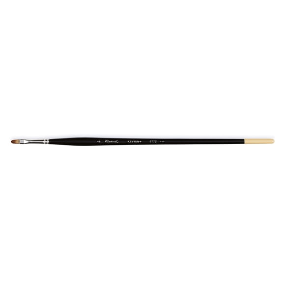 Raphael Kevrin+ Synthetic Natural Hair Blend Brush, Filbert, Size 4