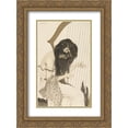 thumbnail image 1 of Raphael Kirchner 2x Matted 18x24 Gold Ornate Framed Art Print 'Greek Virgins', 1 of 2