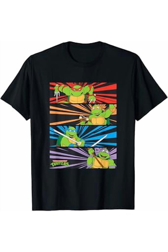 Raphael, Michaelangelo, And Leonardo Retro Style T-Shirt