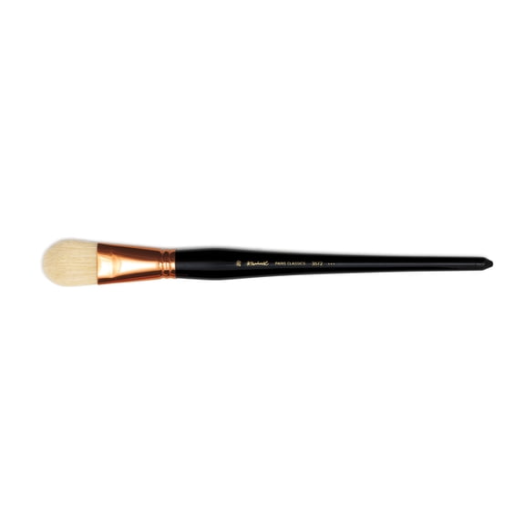 Raphael Paris Classic Long Handle Brush, Filbert, Size 20