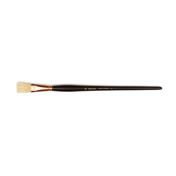Raphael Paris Classic Long Handle Brush, Flat, Size 12