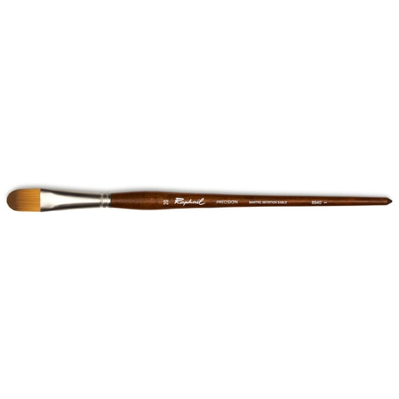 Raphael Precision Long Handle Brush, Filbert, 20