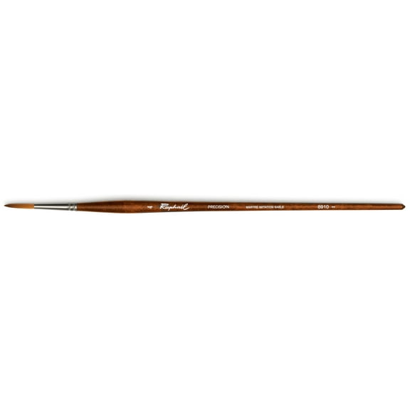 Raphael Precision Long Handle Brush, Liner, 4