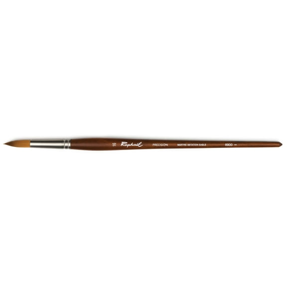 Raphael Precision Long Handle Brush, Round, 16