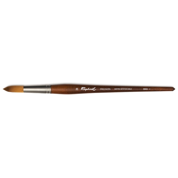 Raphael Precision Long Handle Brush, Round, 28