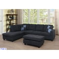 thumbnail image 1 of Raphael Sectional Sofa Left Facing with Ottoman, Multiple Colors, 1 of 2