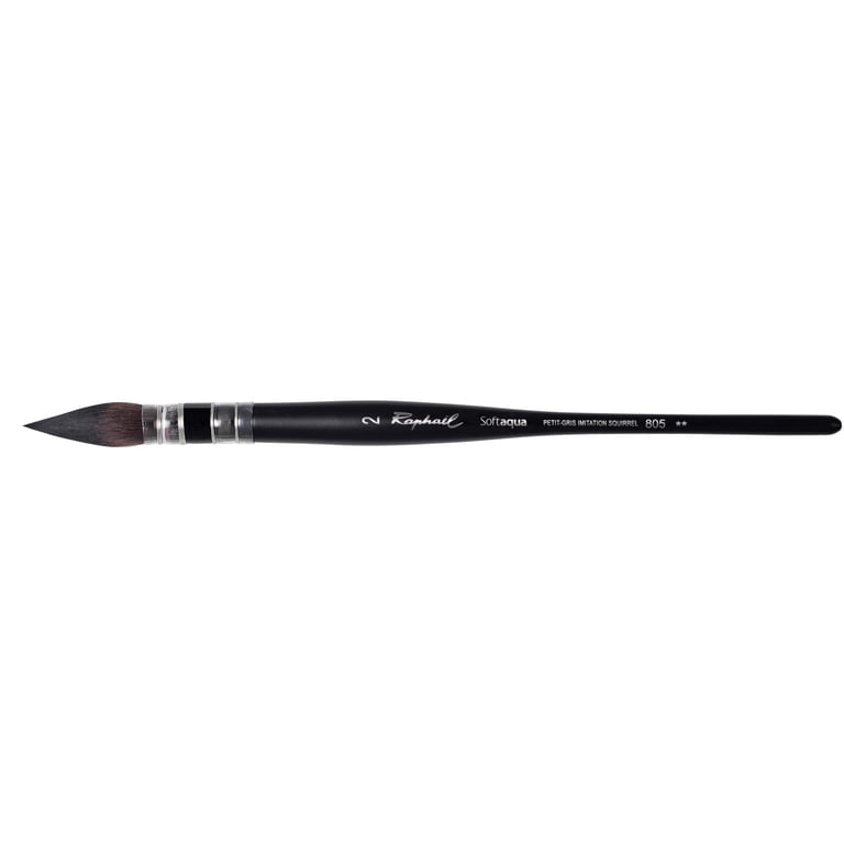 Raphael Precision Synthetic Sable, Acrylic And Oil Brush, Long Handle