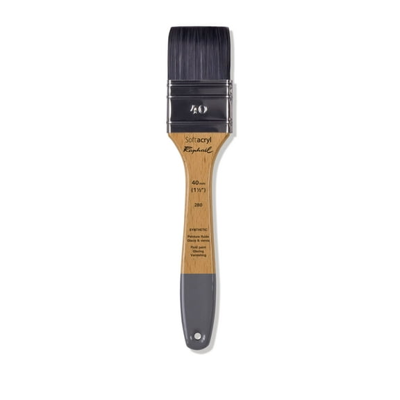 Raphael Softacryl Brush, Flat, Size 40 (1-1/2")