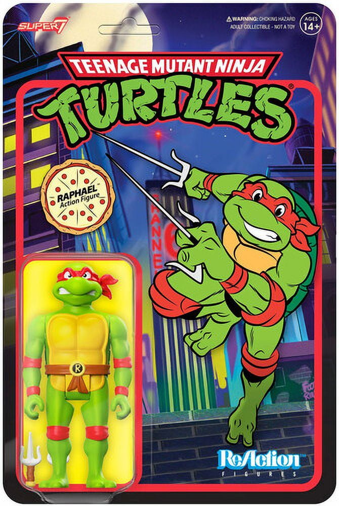 Super7 - Teenage Mutant Ninja Turtles - ReAction Wv 7 - Raphael (Cartoon), Super7, Gifts
