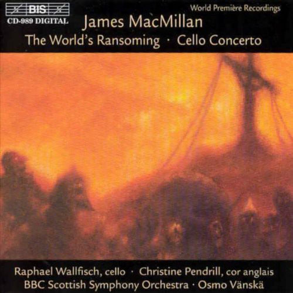 Raphael Wallfisch - World's Ransoming / Cello Concerto - Music & Performance - CD