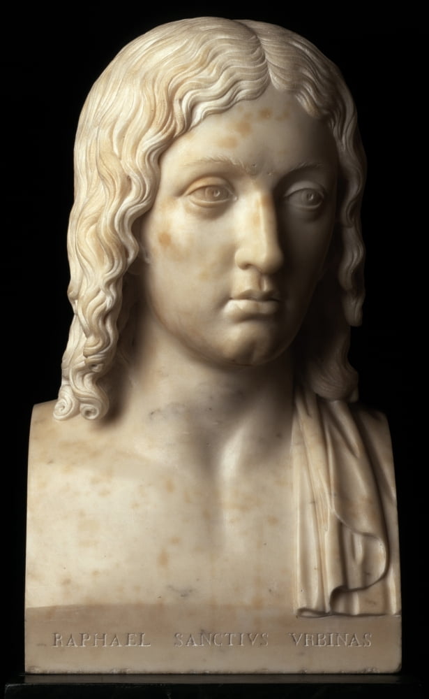 RaphaelS Bust Or RaphaelS Herm Canvas Art - (18 x 24)
