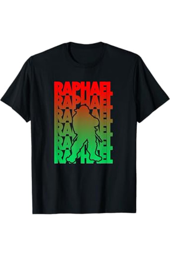 Raphaelgradient Silhoutette T-Shirt