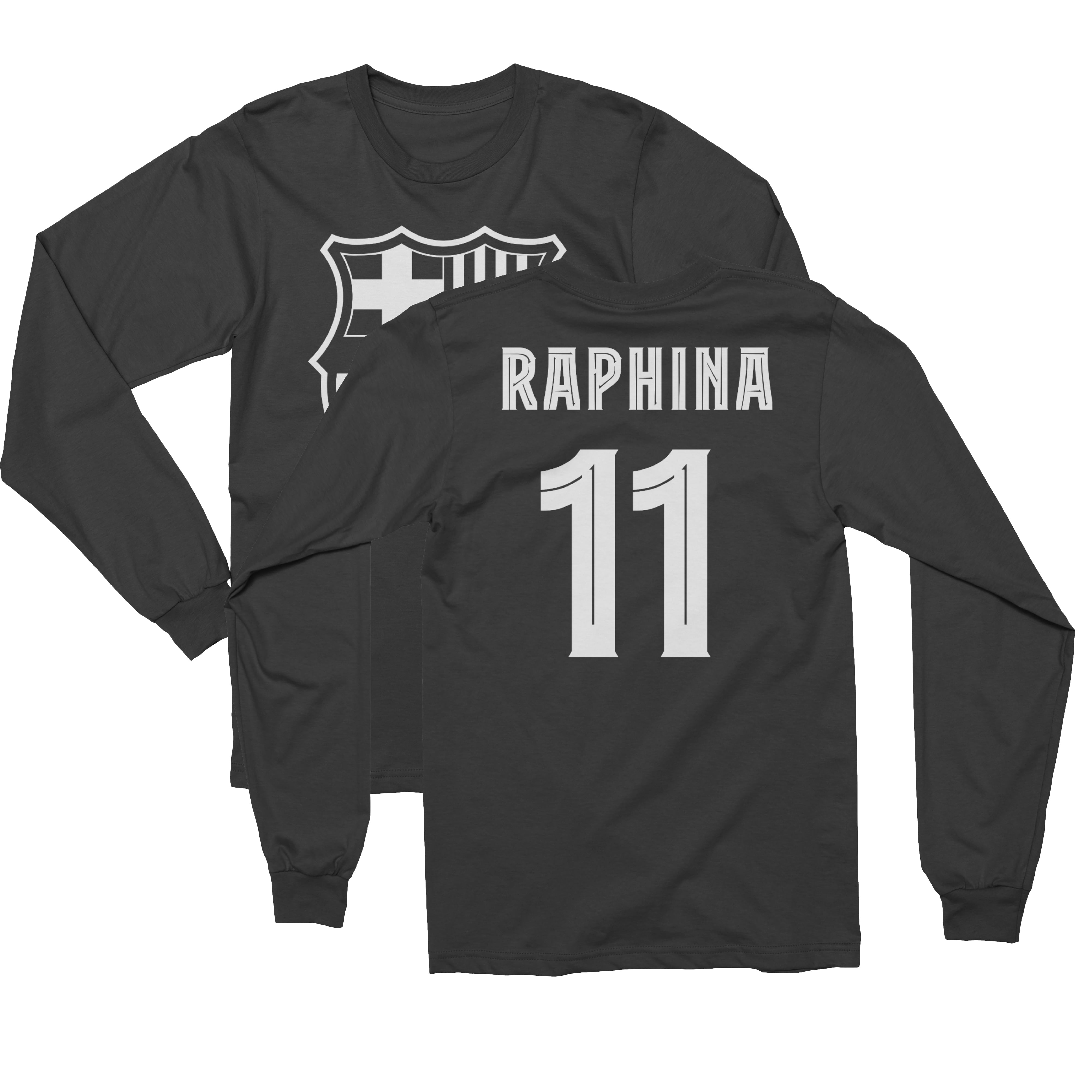Raphinha 11 Jersey Style - Barcelona Star Tribute Long