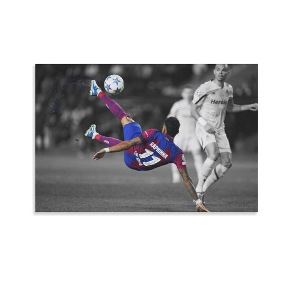 Raphinha Canvas Poster Poster Cool Artworks Painting Wall Art Canvas Prints Hanging Picture Home Decor Posters Gift 16x24inch(40x60cm)