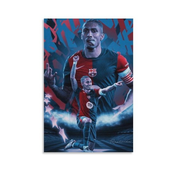 Raphinha Canvas Poster Print Photo Art Painting Canvas Poster Home Decorative Bedroom Modern Decor Posters Gifts 16x24inch(40x60cm)