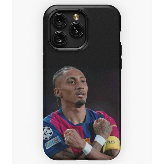 Raphinha FC Barcelona Football Player A1327 Phone Case for iPhone 11 to 17 Pro Max