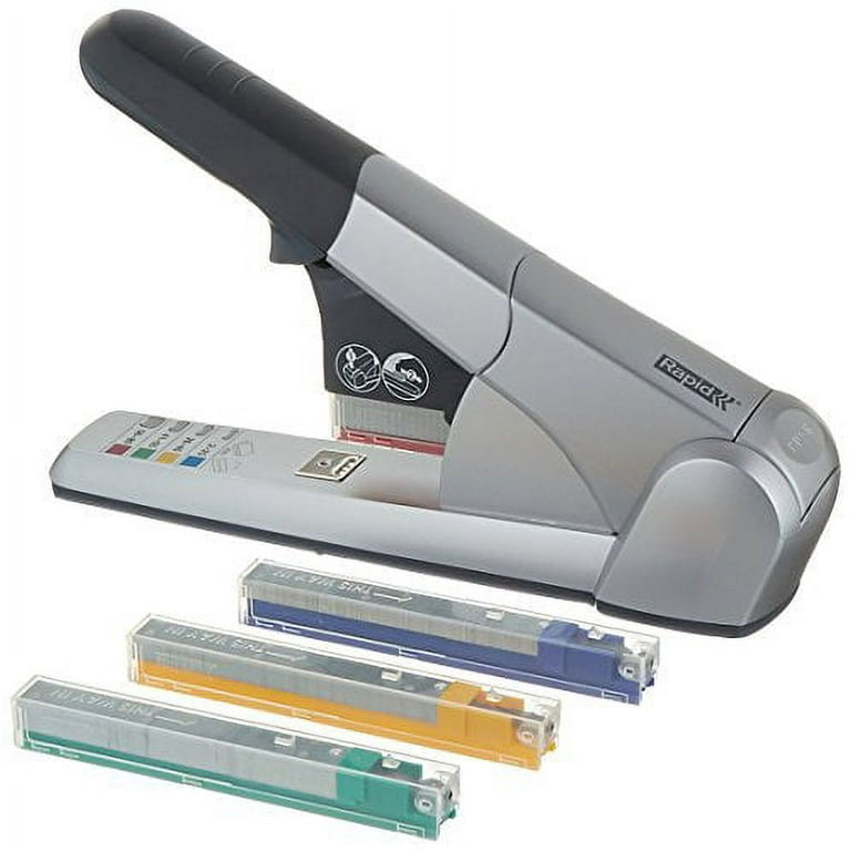 Heavy-Duty Cartridge Stapler, 80-Sheet Capacity, Silver Heavy-Duty Cartridge Stapler, 80-Sheet Capacity, Silver