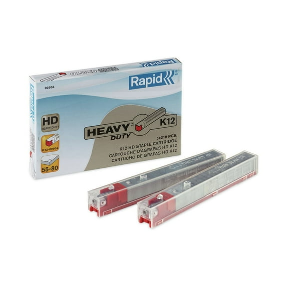 Rapid 02904 0.47 in. Leg 0.5 in. Crown Steel Staple Cartridge (1050/Pack)