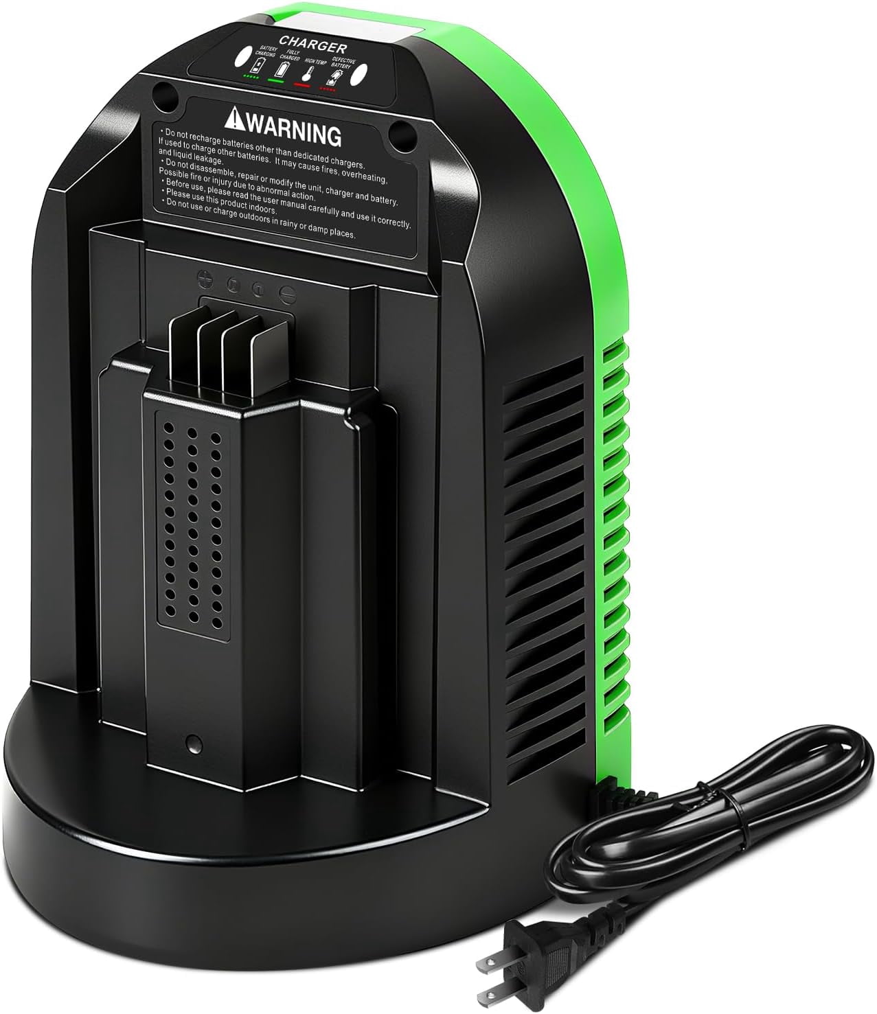 Rapid 4.0Ah Charger Replacement for EGO Battery Charger CH5500 CH2100, Compatible with EGO Charger CH3200 CH5500 CH2800D for EGO 56V Battery BA2800 BA4200 BA1400 BA5600 & Power+ Cordless Tools