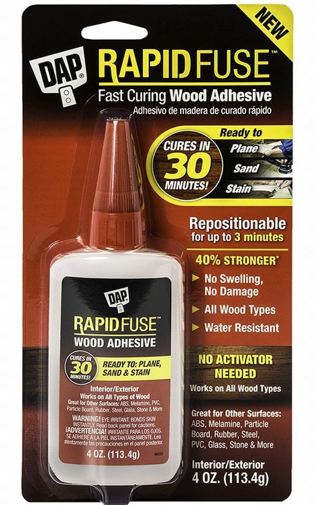 Rapid 4OZ WD Adhesive, 2 pack